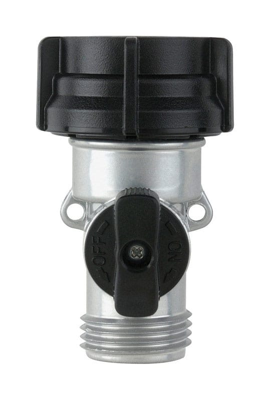Gilmour 805084-1001 5/8 in. Metal Threaded Male Hose Shut-off Valve