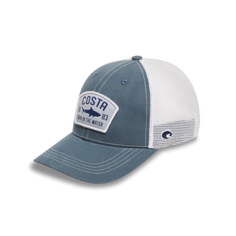 Costa FQS900004-27PU Chatham Trucker Hat Shark XL