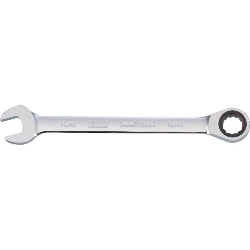 Dewalt DWMT75235OSP 13/16 in. X 13/16 in. SAE Ratcheting Combination Wrench 11-7/32 in. L 1 pc