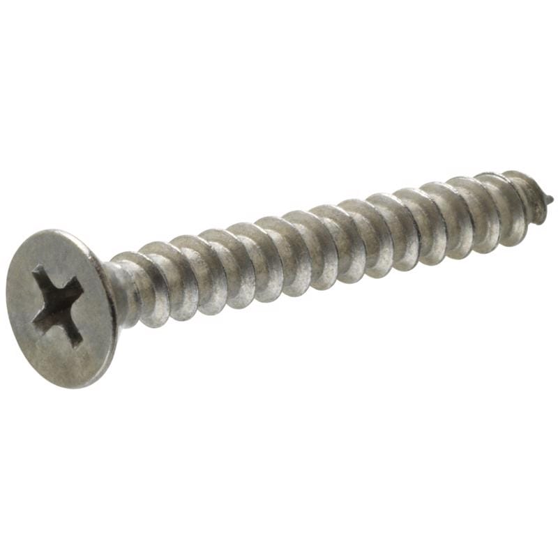 Hillman 0823420 No. 6 in. X 5/8 in. L Phillips Flat Head Sheet Metal Screws 100 pk