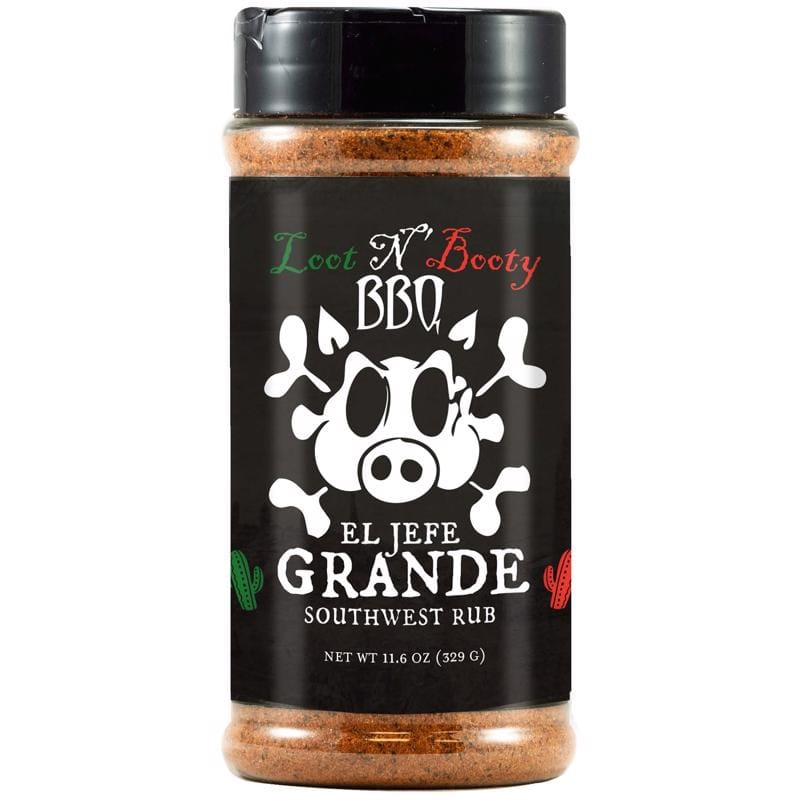 Loot N' Booty OW88415 El Jefe Grande Southwest Bar-B-Q Rub/Seasoning 11.6 oz