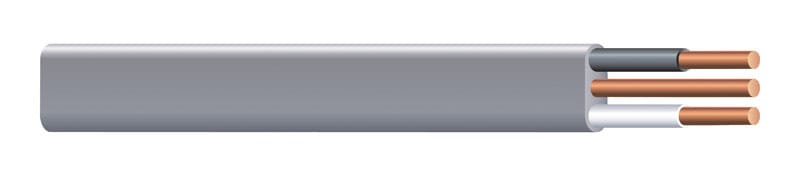Southwire 13056722 50 ft. 10/2 Solid Type UF-B WG Underground Feeder Cable