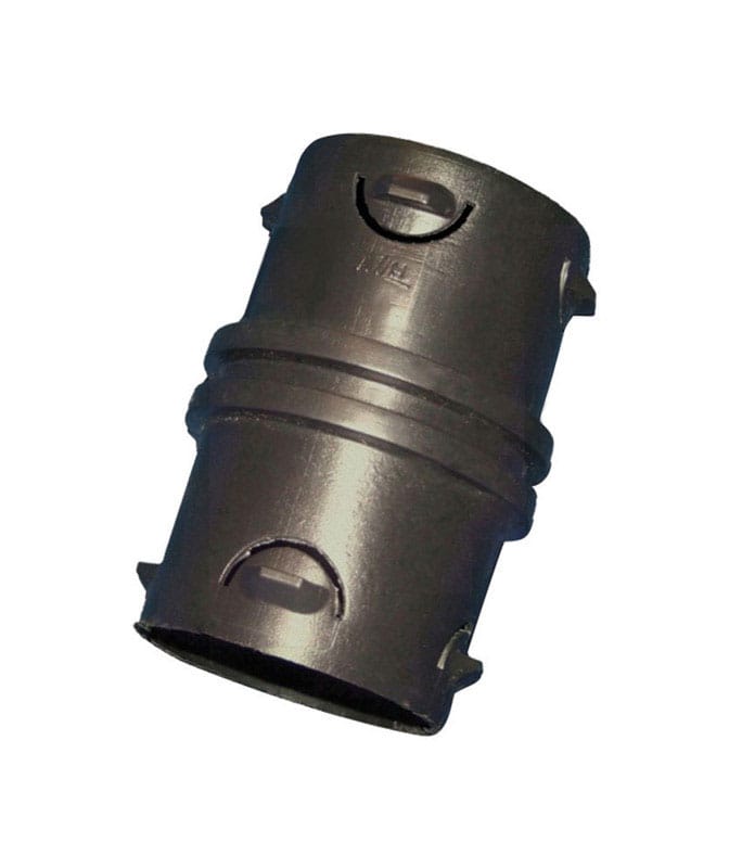 Advanced Drainage Systems 0615AA Schedule 40 6 in. Snap X 6 in. D Snap Polyethylene 8 in. Coupler 1 pk