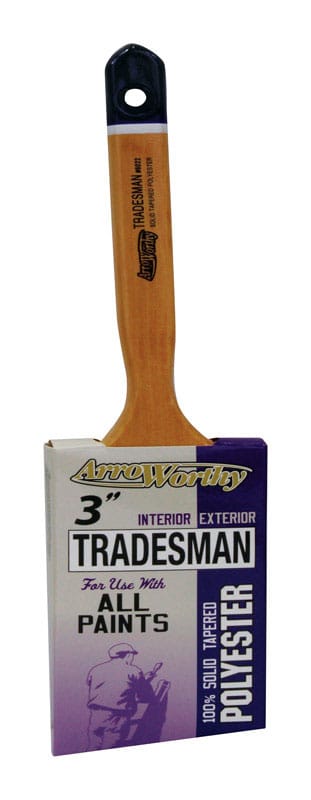 ArroWorthy 6022 0300 Tradesman 3 in. Angle Paint Brush