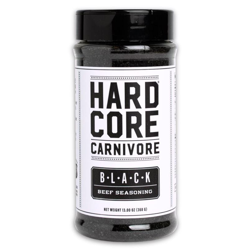 Hardcore Carnivore HCC175P12S Black Bar-B-Q Rub/Seasoning 13 oz
