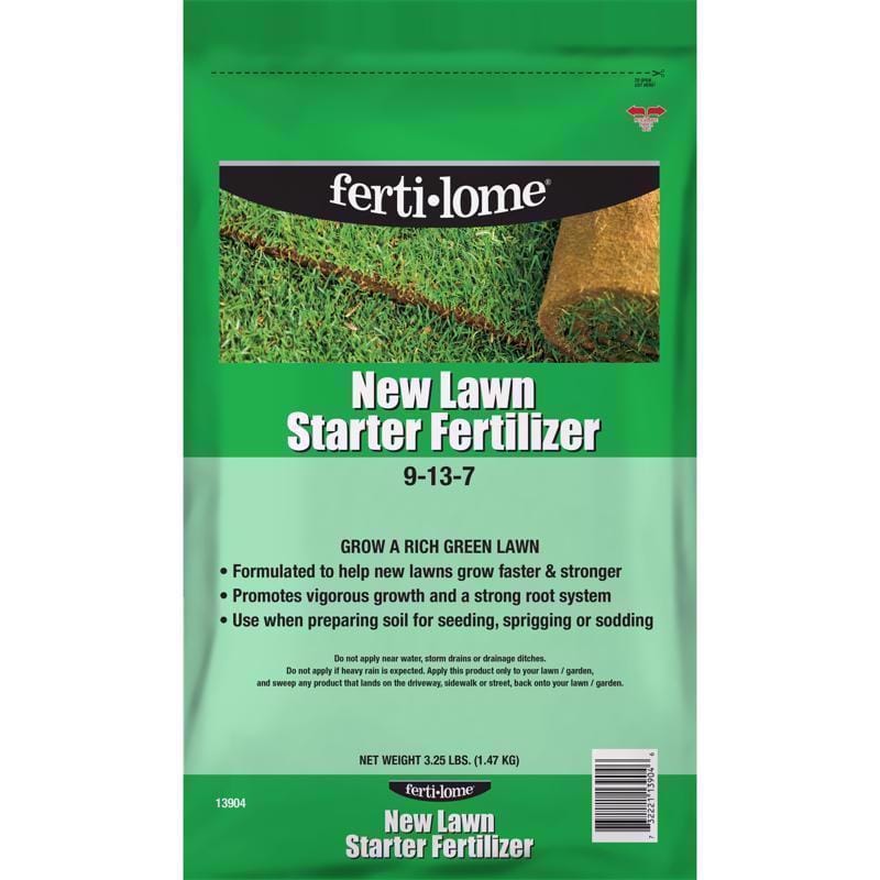Ferti-Lome 13904 Lawn Starter Lawn Fertilizer For Multiple Grass Types 812 sq ft