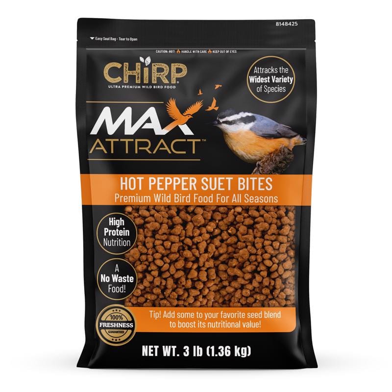 Chirp ACE0600306 Max Attract Hot Pepper Suet 3 lb