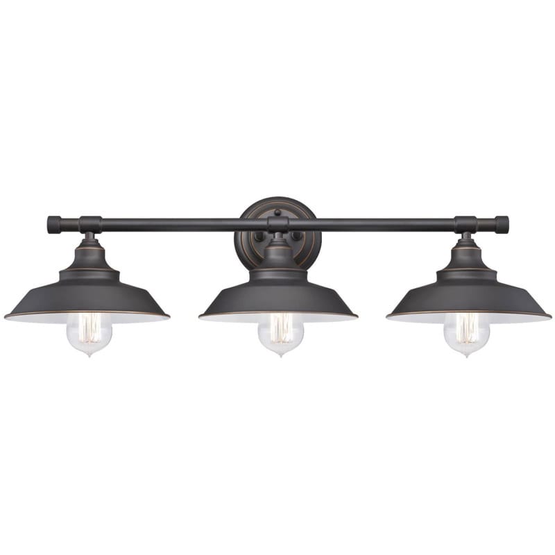 Westinghouse 63434-48 3-Light Oil Rubbed Bronze Wall Sconce