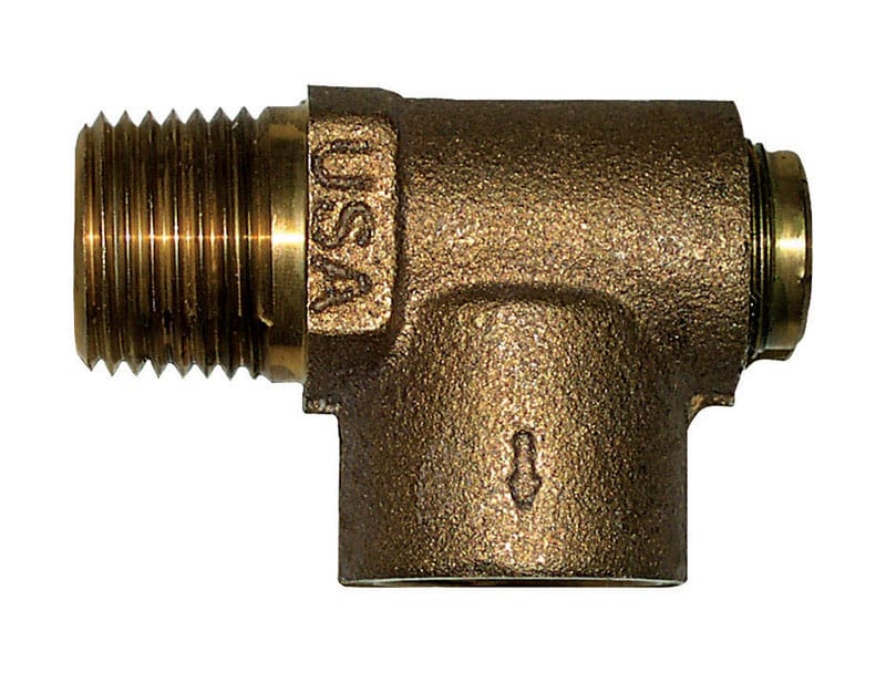 Campbell RRV2N-LF 1/2 in. Threaded Brass Relief Valve 1 pc