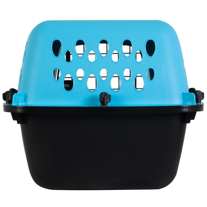 Aspen Pet 21087 Pet Porter Medium Plastic Pet Kennel Multicolored 10 in. H X 12.6 in. W X 19 in. D