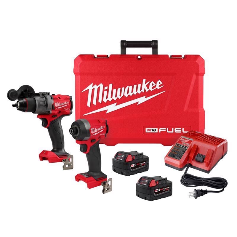 Milwaukee 3697-22 m18 cordless brushless 2 tool combo