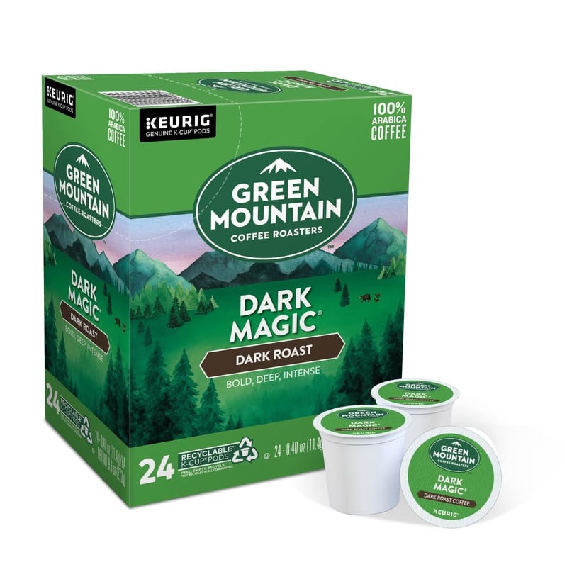 Keurig 5000330050 Green Mountain Coffee Dark Magic Coffee K-Cups 24 pk