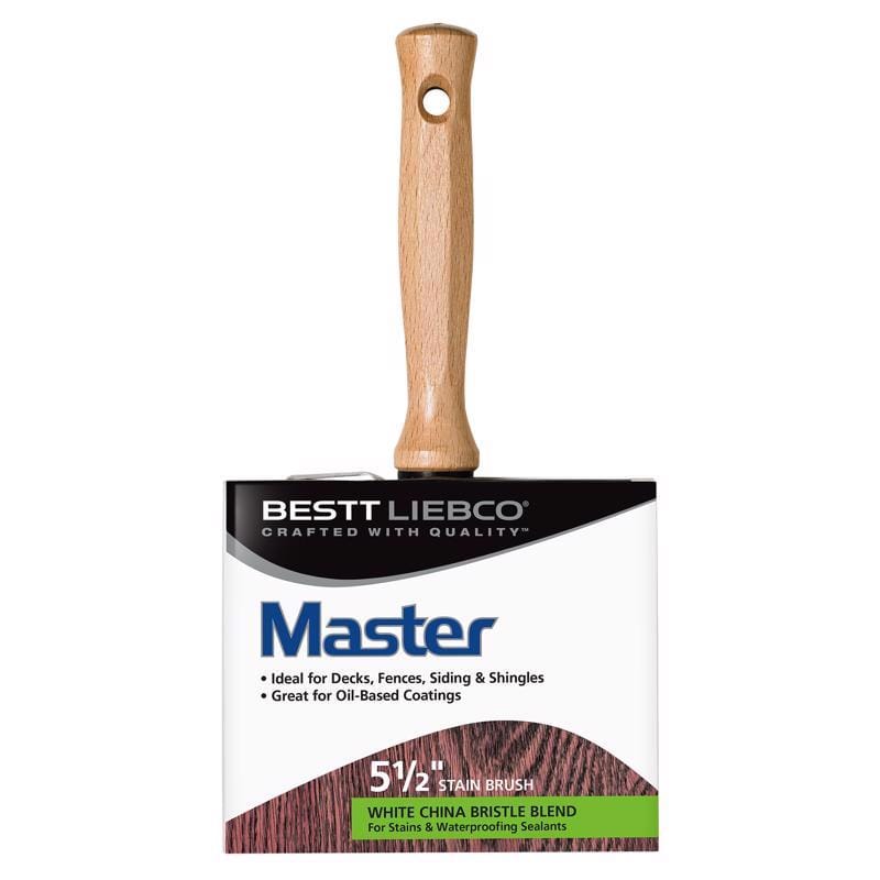Bestt Liebco 551480900 Master 5-1/2 in. Flat Stain Brush