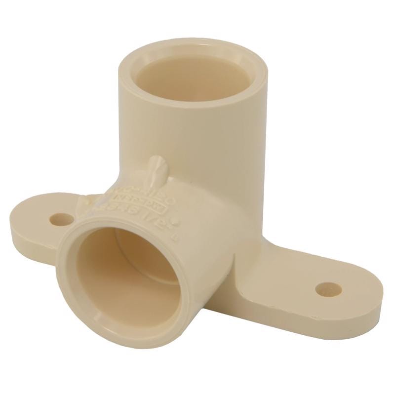 Charlotte Pipe CTS02300D0600 FlowGuard 1/2 in. Socket X 1/2 in. D Socket CPVC Drop Ear Elbow