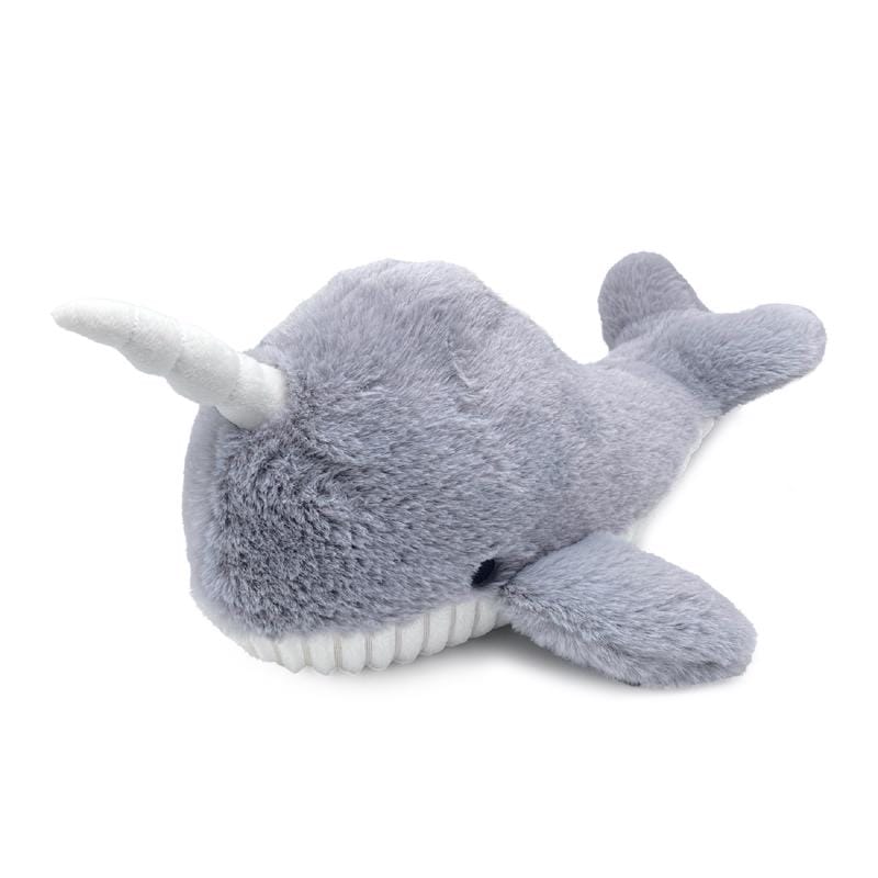 Warmies CP-NAR-1 Narwhal Stuffed Animal Gray/White