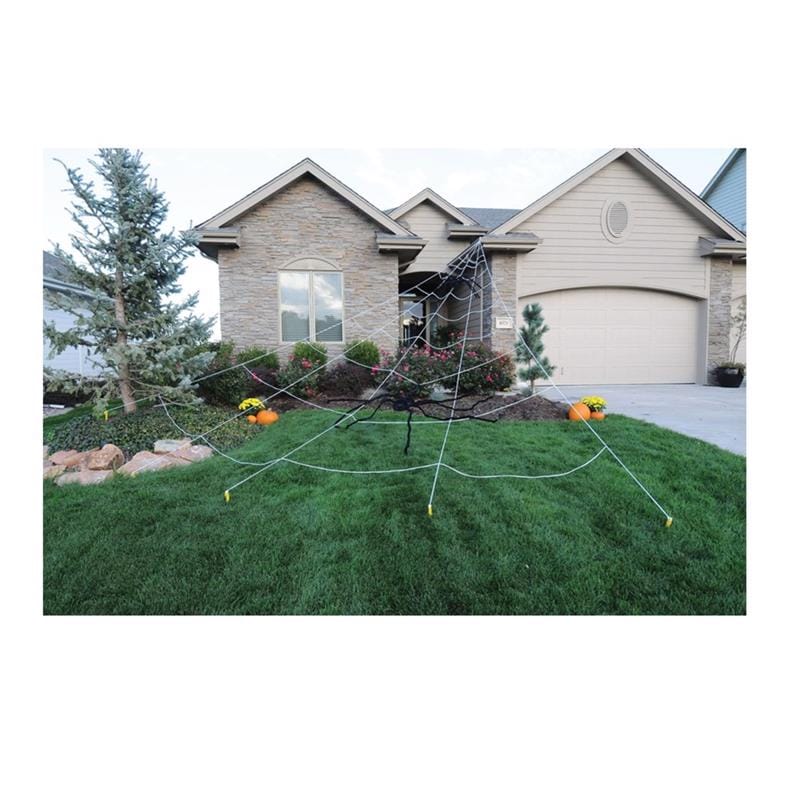 Fun World 91290 276 in. Spider Web Halloween Decor