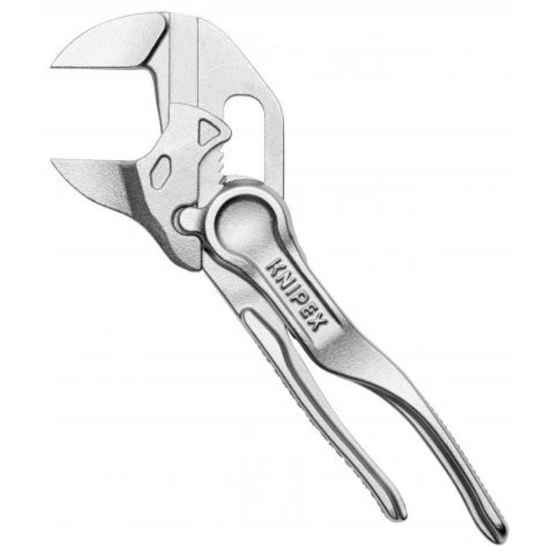 Knipex 86 04 100 SBA 4 in. Chrome Mini Pliers Wrench