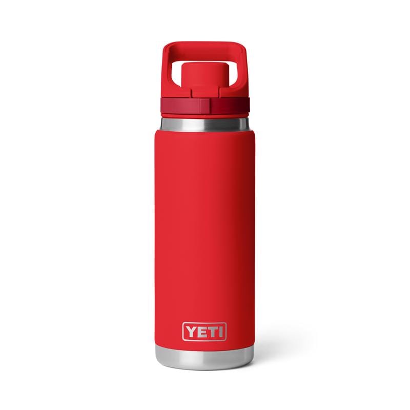 Yeti 21071507034 Rambler 26 Rescue Red BPA Free Bottle with Flip Chug Cap