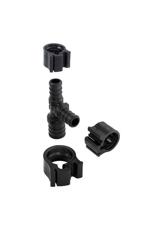 Flair-It 30824 PEXLock 3/4 in. PEX X 1/2 in. D PEX Plastic Reducing Tee