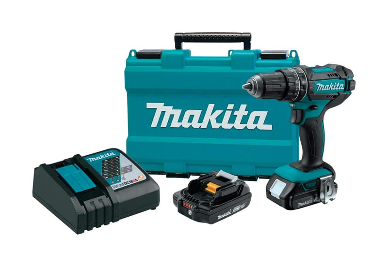 Makita XPH10R 18V 1/2 in. Brushed Cordless Hammer Drill/Driver Kit (Battery & Charger)