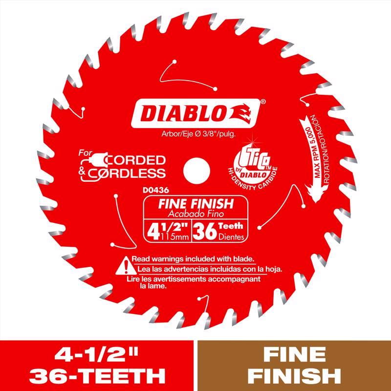 Diablo D0436X Saw Blade 36T 4-1/2""Dia