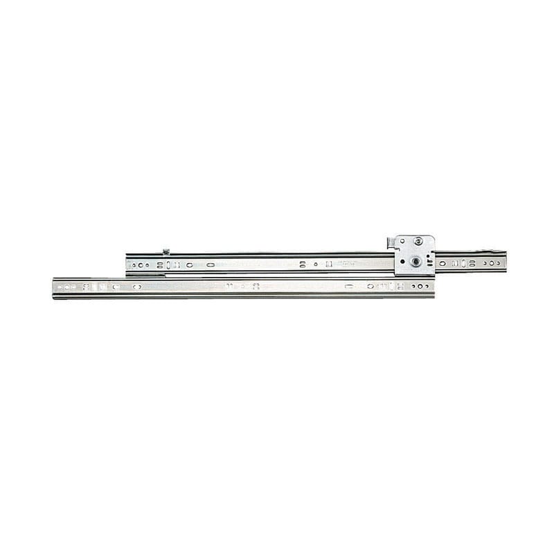 Knape & Vogt 1300P ZC 24 24 in. L Steel Ball-Bearing Rollers Drawer Slide 2 pk