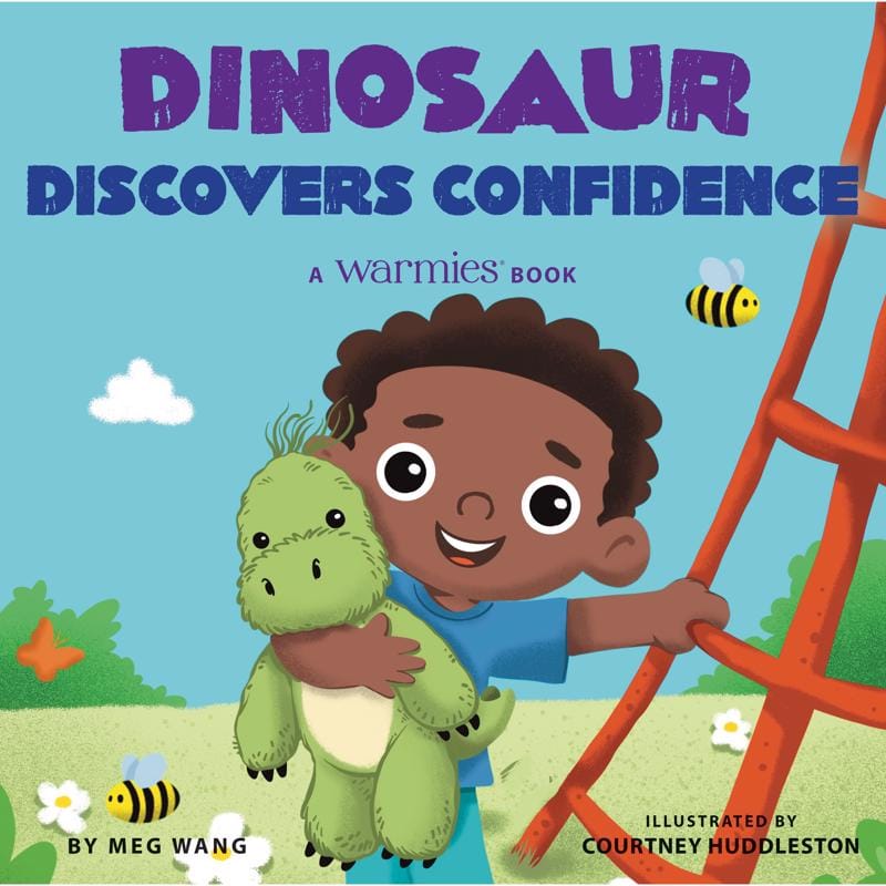 Warmies BK-DINOSAUR-1 Dinosaur Discovers Confidence Storybook