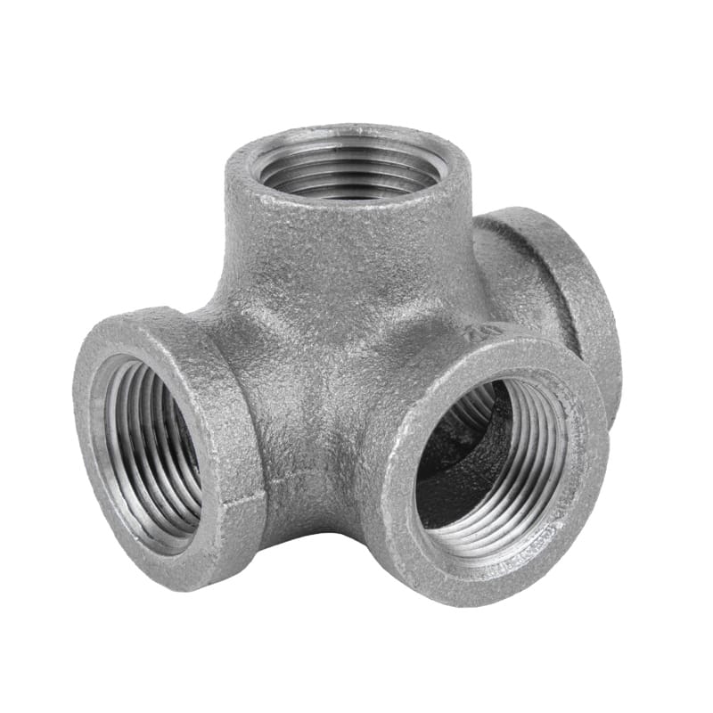 STZ Industries 310 SOT-12 1/2 in. FIP each X 1/2 in. D FIP 1/2 in. D FIP Black Malleable Iron Side Out Tee
