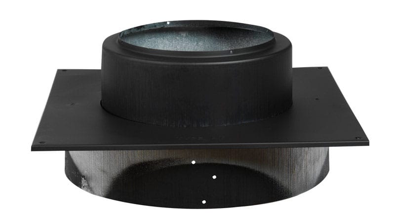 Selkirk 208410 8 in. Stainless Steel Square Ceiling Support Box