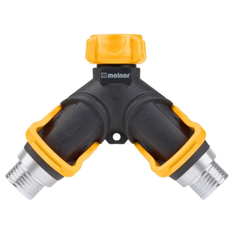 Melnor 356 Metal Threaded Female 2-Way Shut-off Valve