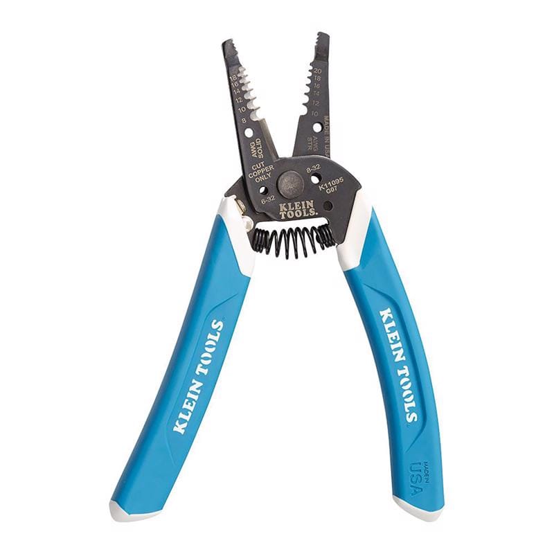 Klein Tools K11095 18 Ga. 7-1/8 in. L Wire Stripper/Cutter
