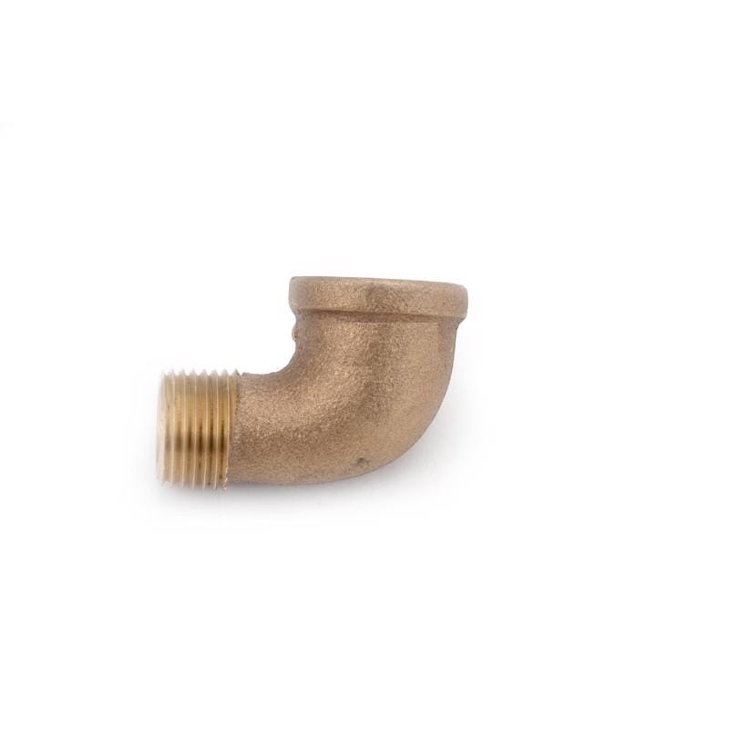 Anderson Metals 738116-20 1-1/4 in. FPT in. X 1-1/4 in. D FPT Red Brass 90 Degree Street Elbow