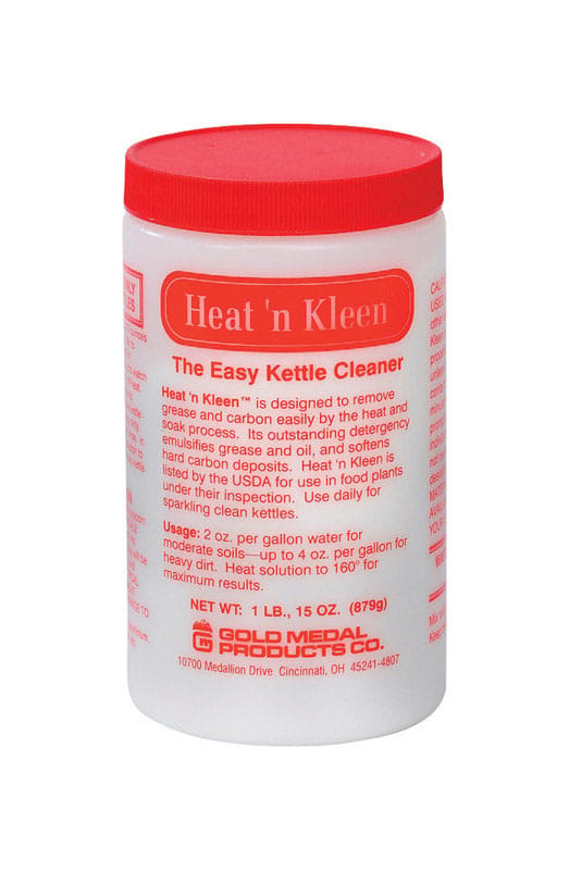 Gold Medal 2095 Heat 'n Kleen Kettle Cleaner 15 oz Powder
