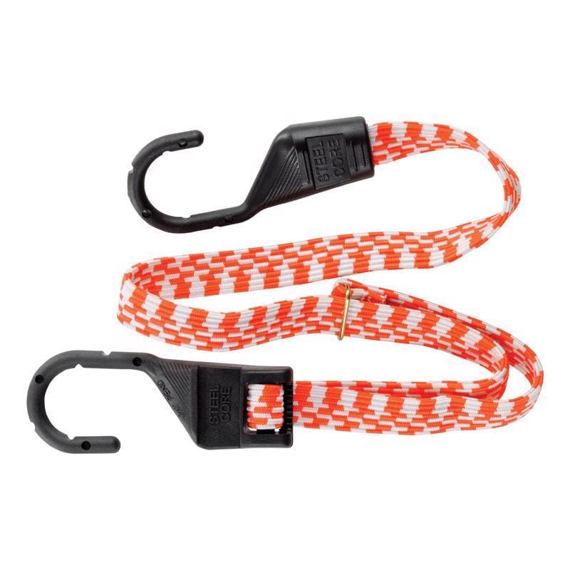 Keeper 06119 Orange Bungee Cord 54 in. L X 0.14 in. 1 pk