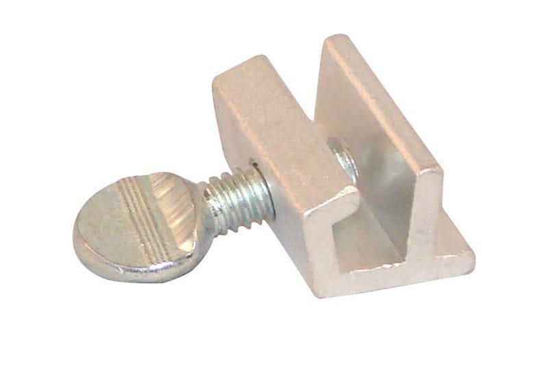 Barton Kramer 174C Silver Aluminum Window Lock 1 pk