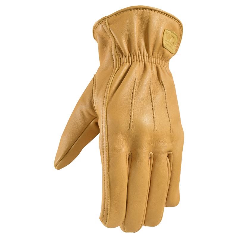 Wells Lamont 984LC ComfortHyde Men's Outdoor Driver Gloves Yellow L 1 pk