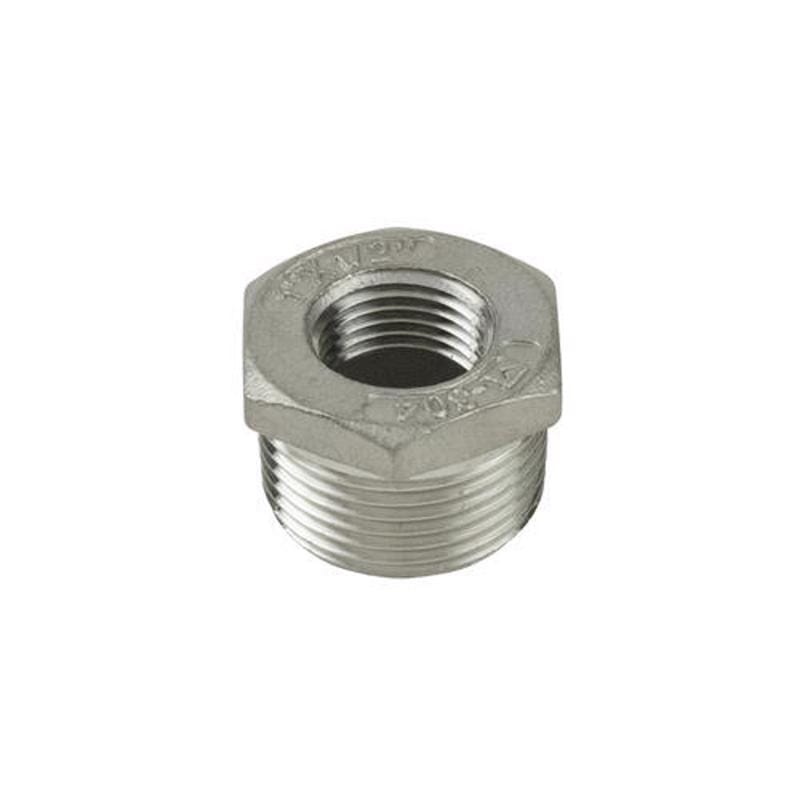 B&K SF-829D Proline 3/4 in. MIP in. X 3/8 in. D FIP Stainless Steel 4 in. L Adapter Bushing