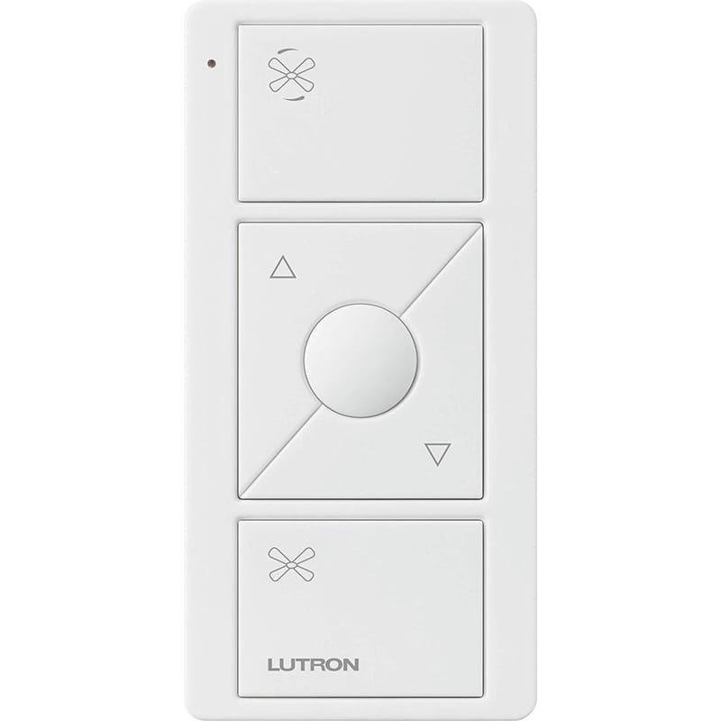 Lutron PJ2-3BRL-WHF01R Pico Remote Smart-Enabled Fan Control White 1 pk