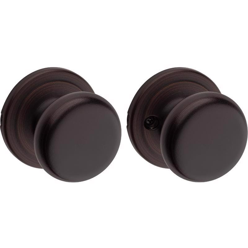 Kwikset 97200-790 Juno Venetian Bronze Passage Door Knob 1-3/4 in.