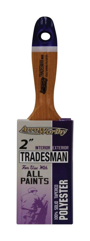 ArroWorthy 6030 0200 Tradesman 2 in. Chiseled Paint Brush