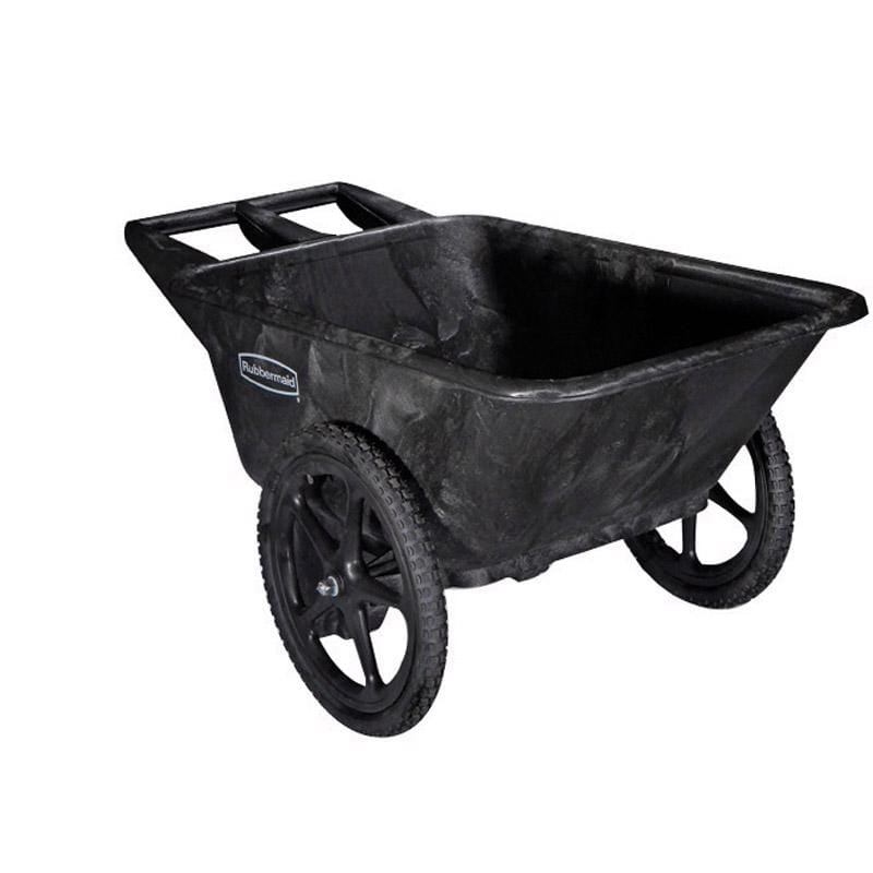 Rubbermaid FG564200BLA Poly Farm Cart 8.75 cu ft