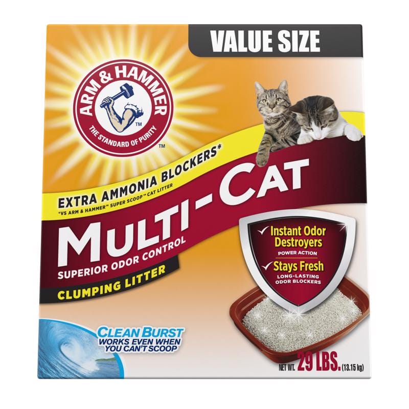 Arm & Hammer 97514 Litter Fresh and Clean Scent Cat Litter 29 lb