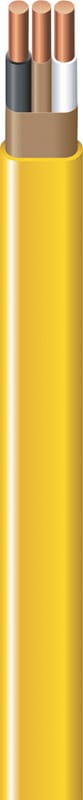 Southwire 28828228 100 ft. 12/2 Solid Romex Type NM-B WG Non-Metallic Wire