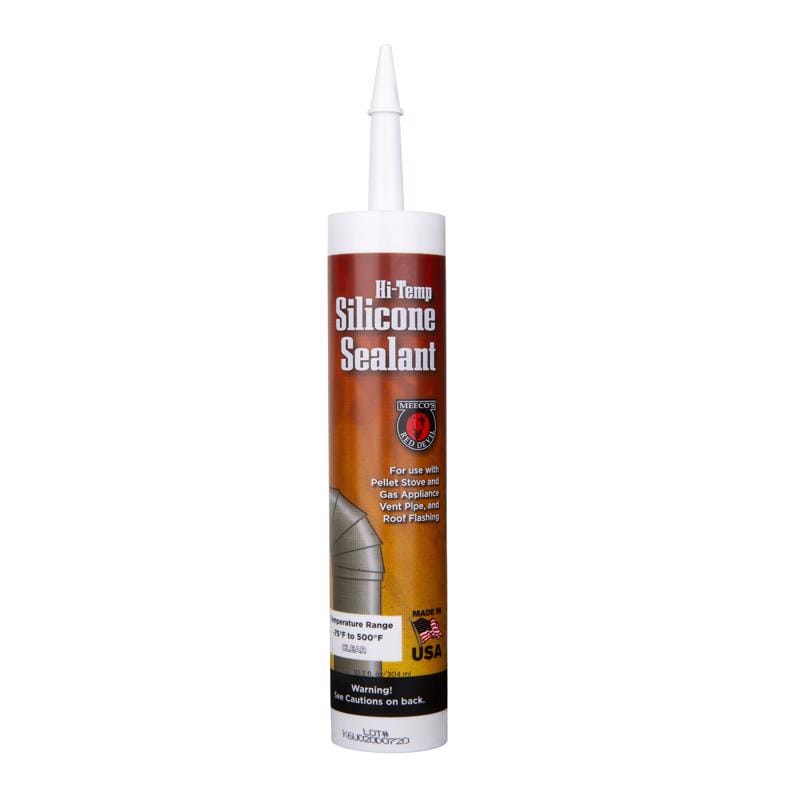 Meeco'S 601C RED DEVIL High Heat Silicone Sealant