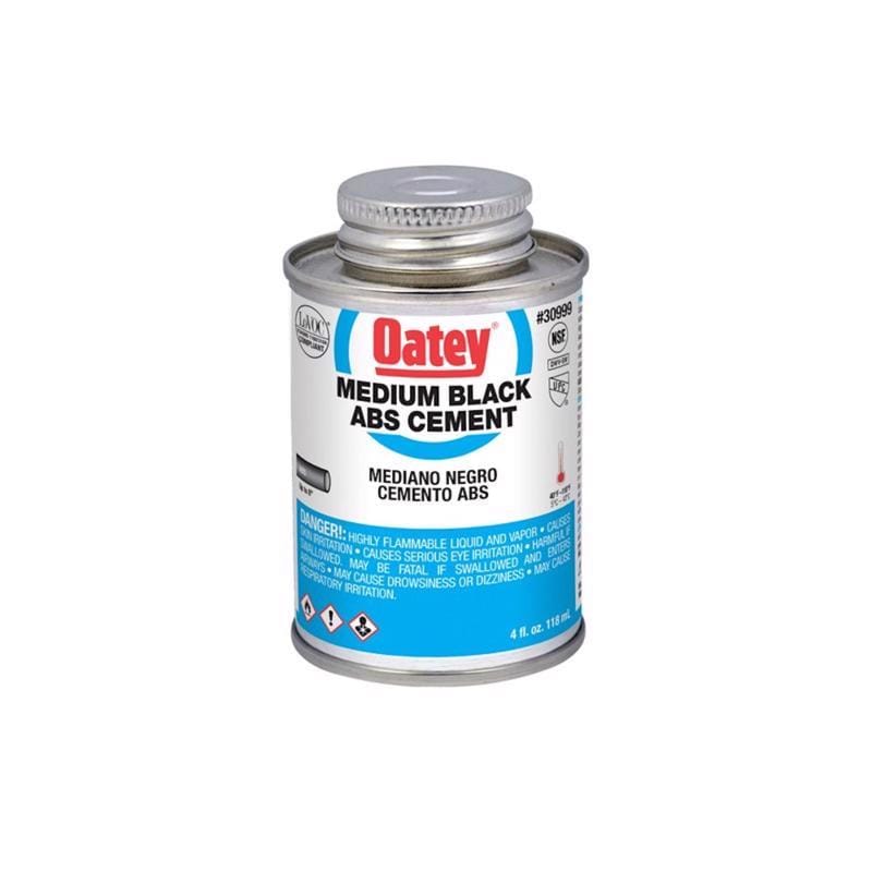 Oatey 30999 Black Cement For ABS 4 oz