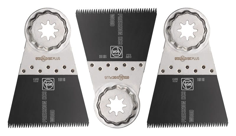 Fein 63502127270 StarlockPlus 2-9/16 in. X 2-9/16 in. L Steel Saw Blade 3 pk