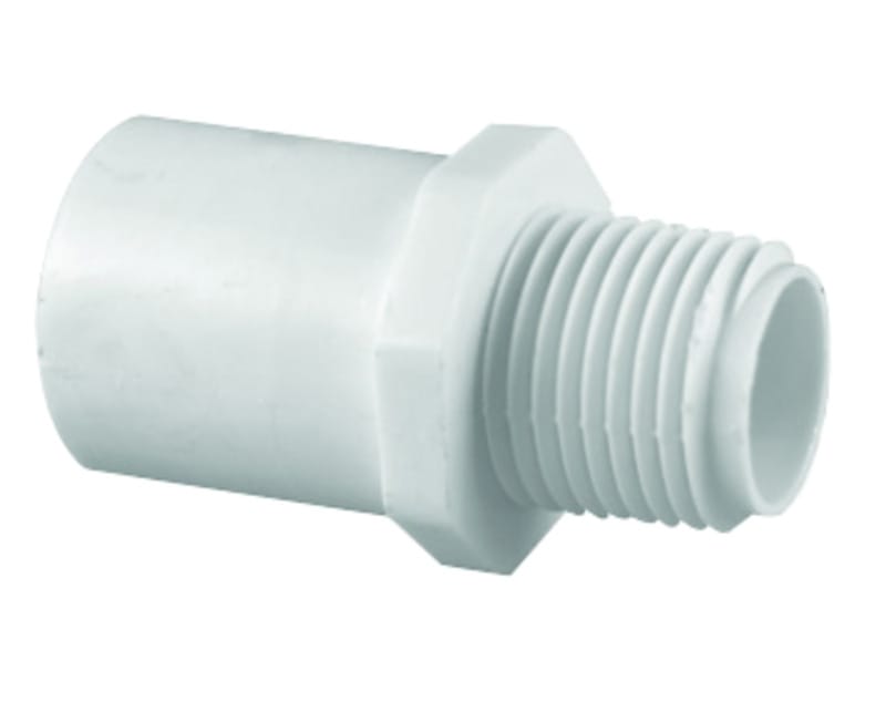 Charlotte Pipe PVC021030600 Schedule 40 1/2 in. MPT X 1/2 in. D FPT PVC Meter Riser 1 pk