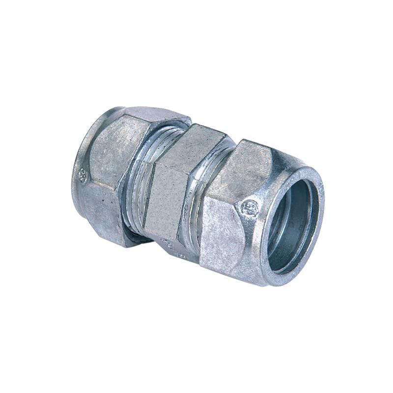 Sigma Engineered Solutions 02-55262 ProConnex 1 in. D Die-Cast Zinc Compression Coupling For AC, MC and FMC/R