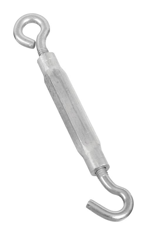 National Hardware N221-879 Zinc-Plated Aluminum/Steel Turnbuckle 130 lb. cap. 9 in. L