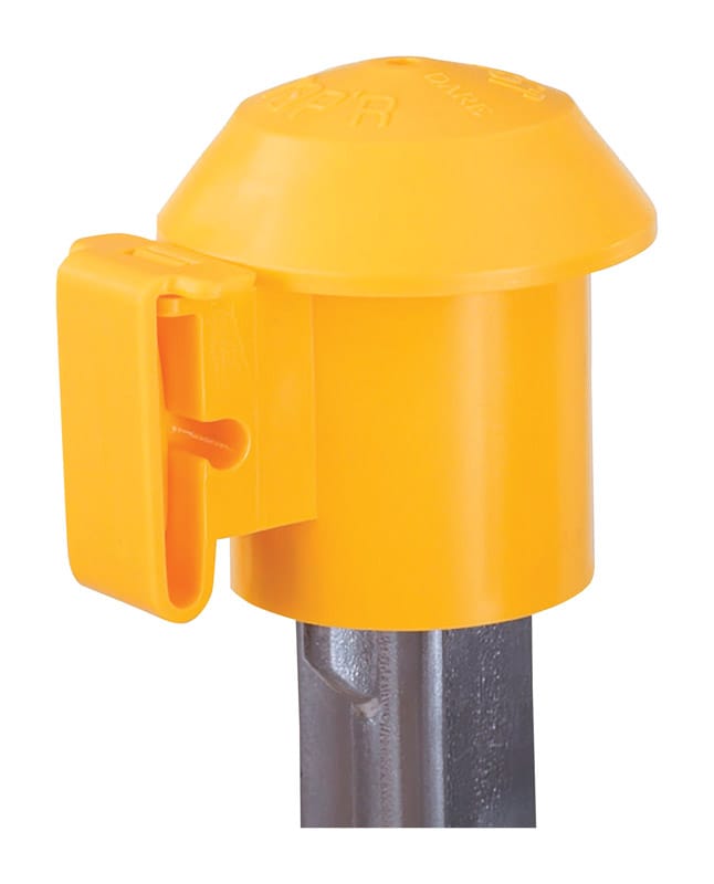 Dare 2027 Top'R Electric-Powered T-Post Safety Top Yellow